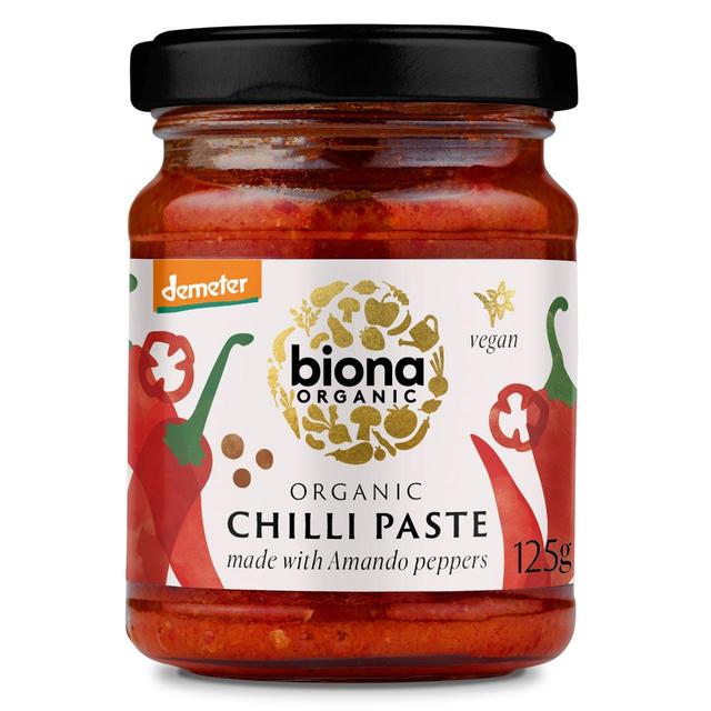 Biona Organic Hot Chilli Paste Demeter, 125g