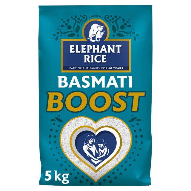 Elephant Basmati Boost Fortified Rice, 5kg