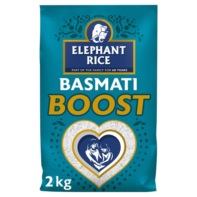 Elephant Basmati Boost Fortified Rice, 2kg