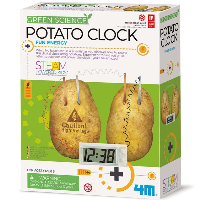 Great Gizmos Green Science Potato Clock