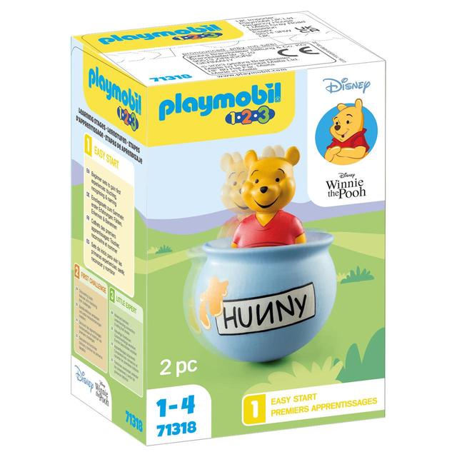 Playmobil 71318 1.2.3 & Disney, Winnie’s Counter Balance Honey Pot