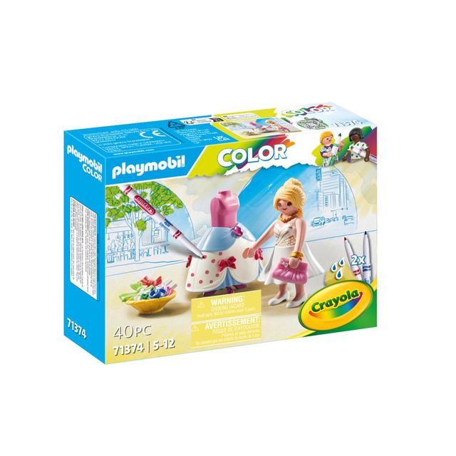 Playmobil 71374 Fashion Show Designer With Colourful Water-soluble Markers