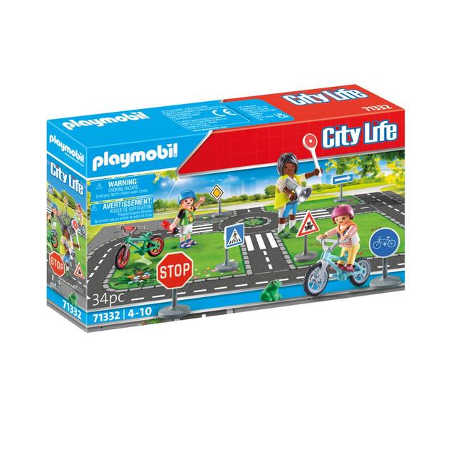 Playmobil City Life School Traffic Education, One Size