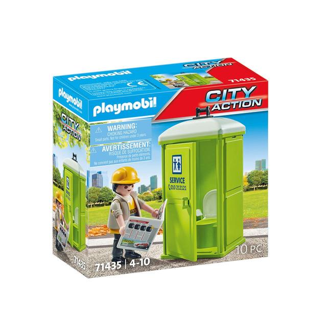 Playmobil 71435 City Life Portable Toilet