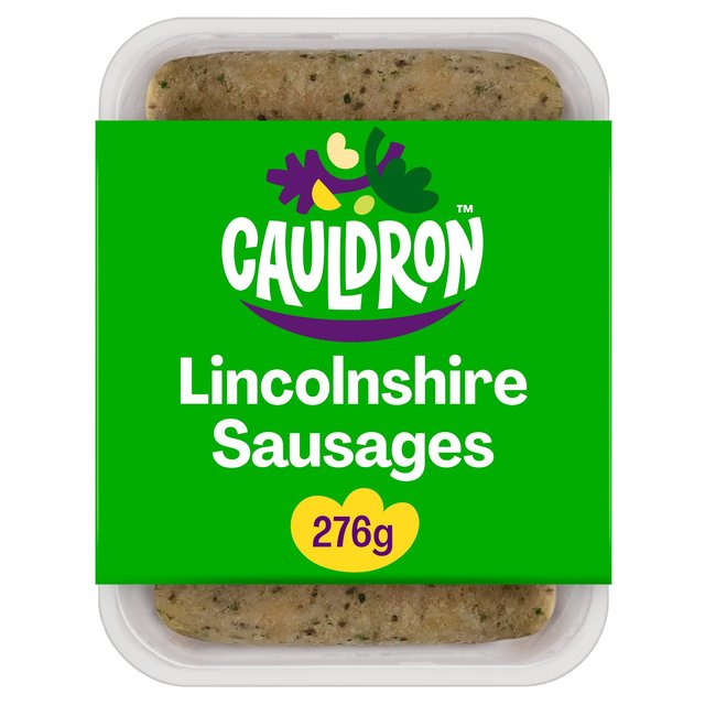 Cauldron Lincolnshire Vegetarian Sausages, 276g
