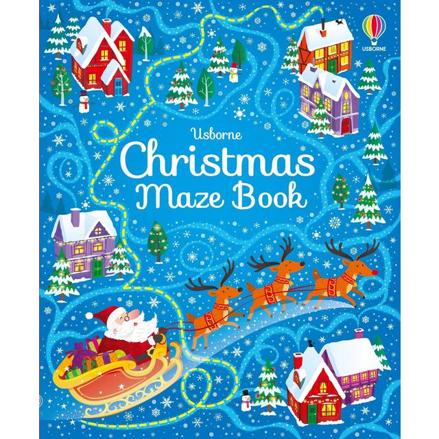 Christmas Maze, Book & Jigsaw Pack
