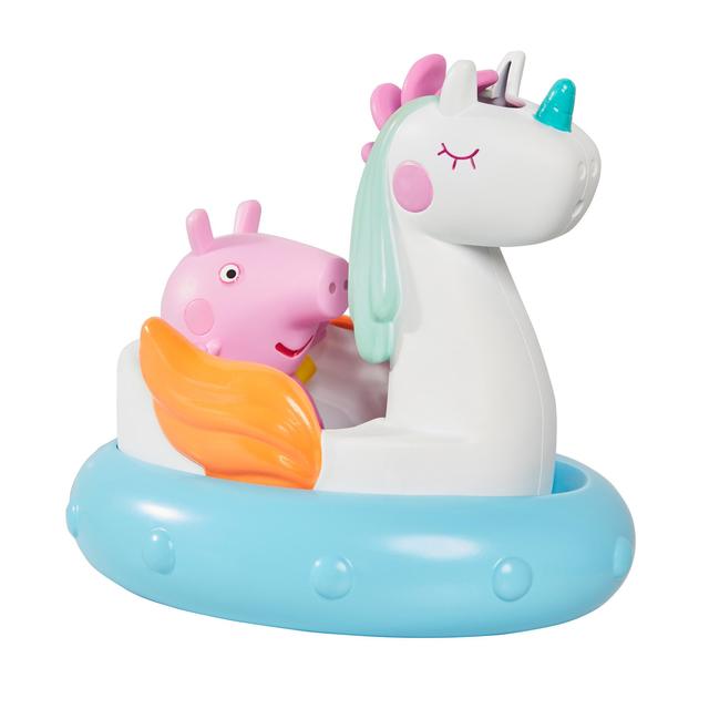 Tomy Peppa Pig Peppa Bath Floats Peppa & Unicorn