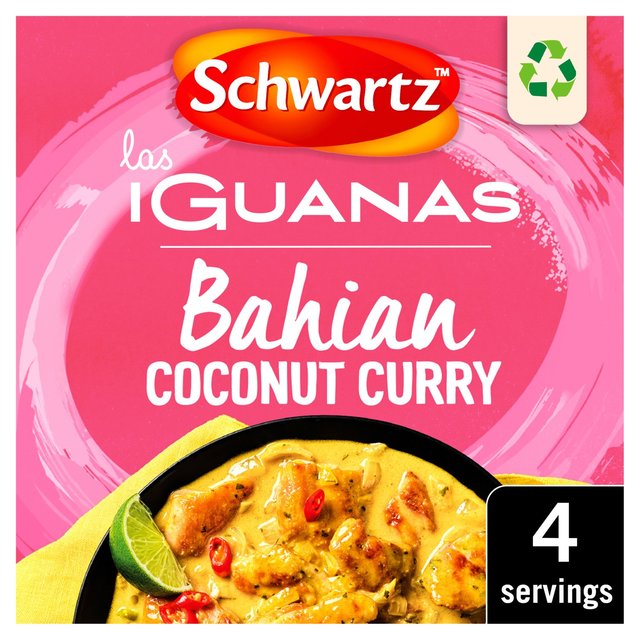 McCormick Schwartz x Las Iguanas Bahian Coconut Curry, 25g