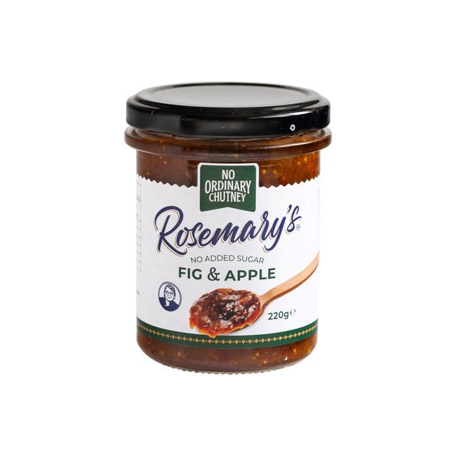 Rosemary’s No-Added Sugar Fig & Apple Chutney, 220g