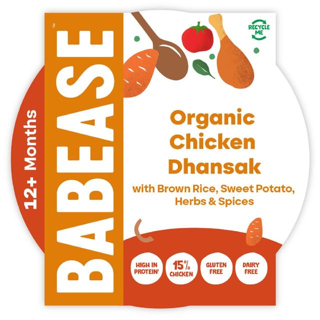 Babease Organic Chicken Dhansak Baby Food Pot 12+months, 200g
