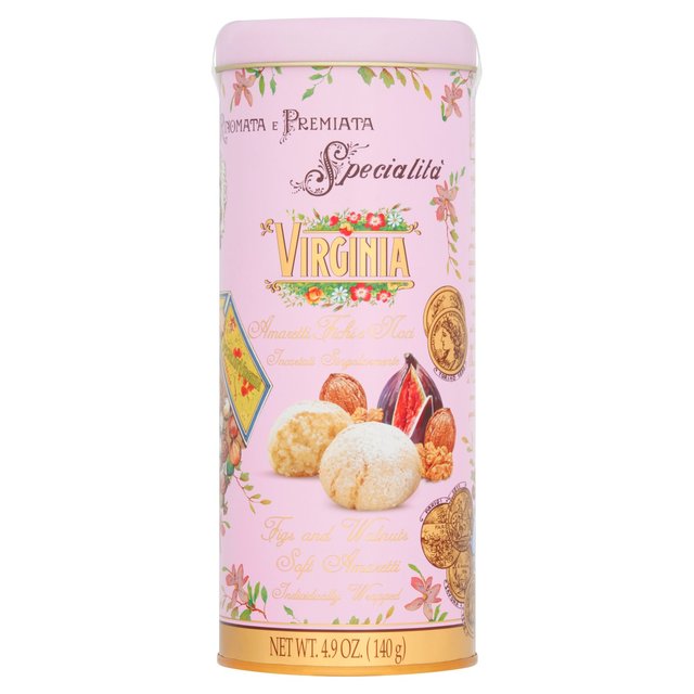 Amaretti Virginia Fig & Walnut Biscuit Tin, 140g