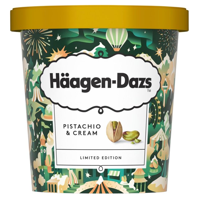Hagen-Dazs Pistachio & Cream Ice Cream, 420ml