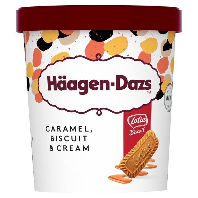 Hagen-Dazs Lotus Biscoff Biscuit Ice Cream, 460ml