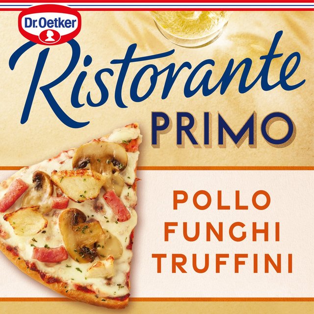 Dr. Oetker Ristorante Primo Pollo Truffini Chicken and Mushroom Pizza, 375g