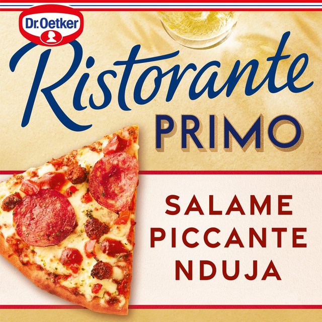 Dr. Oetker Ristorante Primo Salami Picante Nduja Pizza, 350g