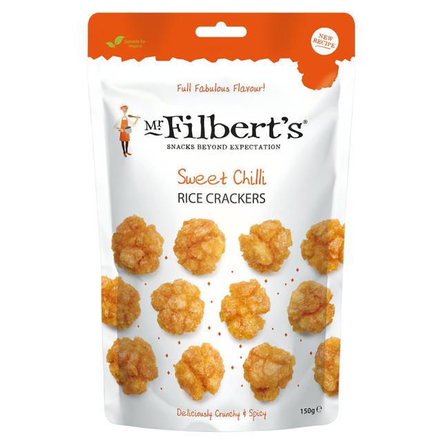 Mr Filbert’s Sweet Chilli Rice Crackers, 150g