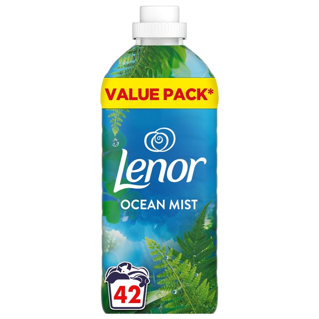 Lenor Fabric Conditioner Ocean Escape Fresh Scent 42 Washes, 1386ml
