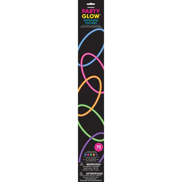 Glow Necklace 6pk, 10 Per Pack