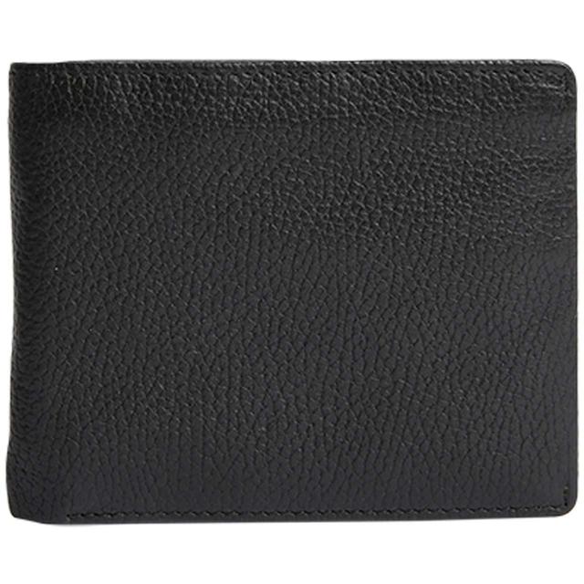M & S Leather Wallet Black, One Size