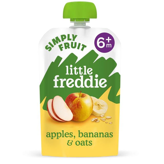 Little Freddie Organic Wholesome Apples, Bananas and Oats, 100g