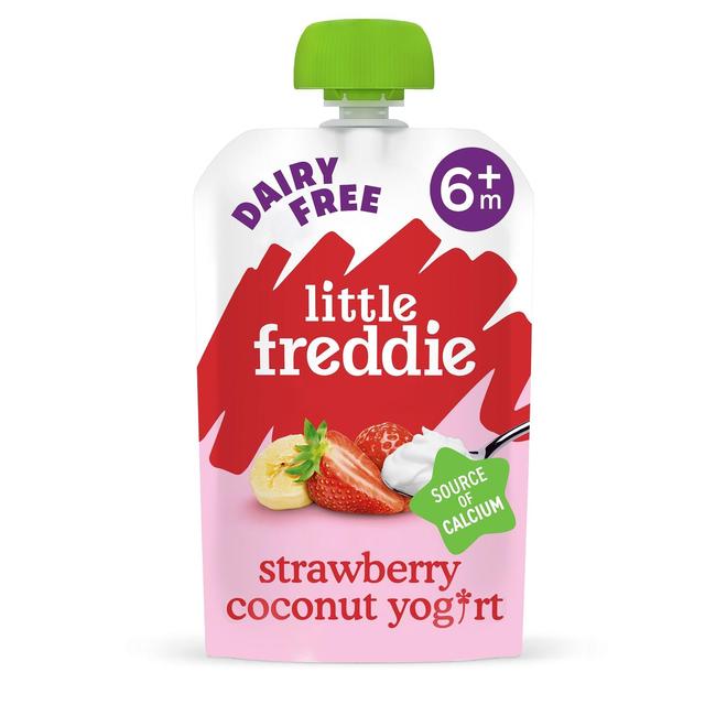 Little Freddie Organic Strawberry Dairy Free Yoghurt, 90g