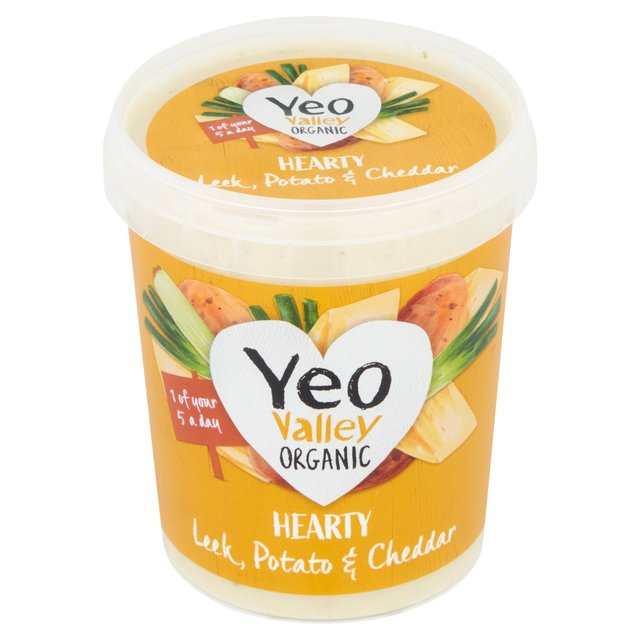 Yeo Valley Organic Leek, Potato & Cheddar Soup, 400g
