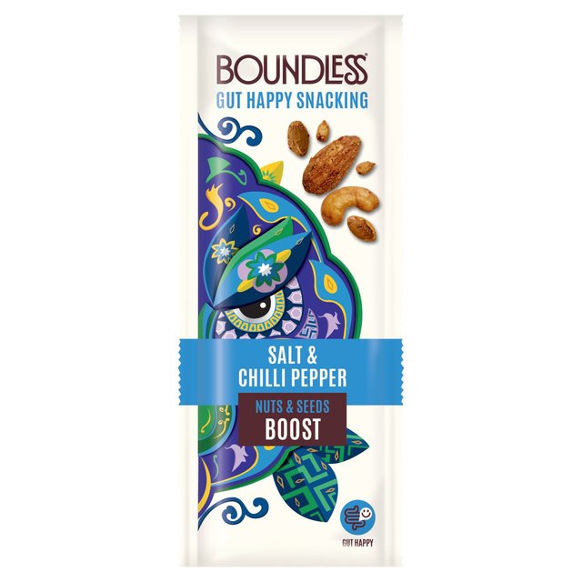 Boundless, Salt & Chilli Pepper, Nuts & Seeds Boost, 25g