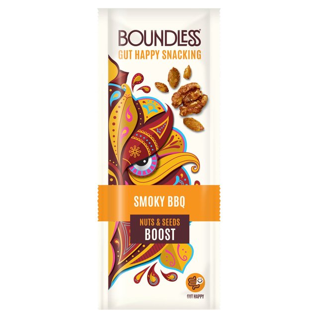 Boundless, Smoky BBQ, Nuts & Seeds Boost, 25g