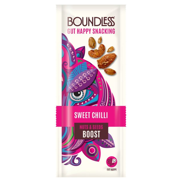Boundless, Sweet Chilli, Nuts & Seeds Boost, 25g