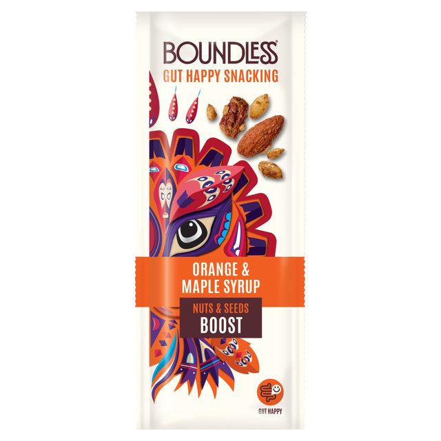 Boundless, Orange & Maple Syrup, Nuts & Seeds Boost, 25g