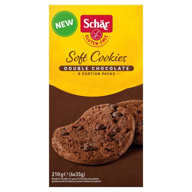 Schar Soft Cookies Double Chocolate, 210g