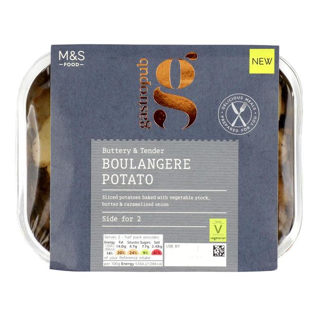 M & S Gastropub Potato Boulangere Side, 450g