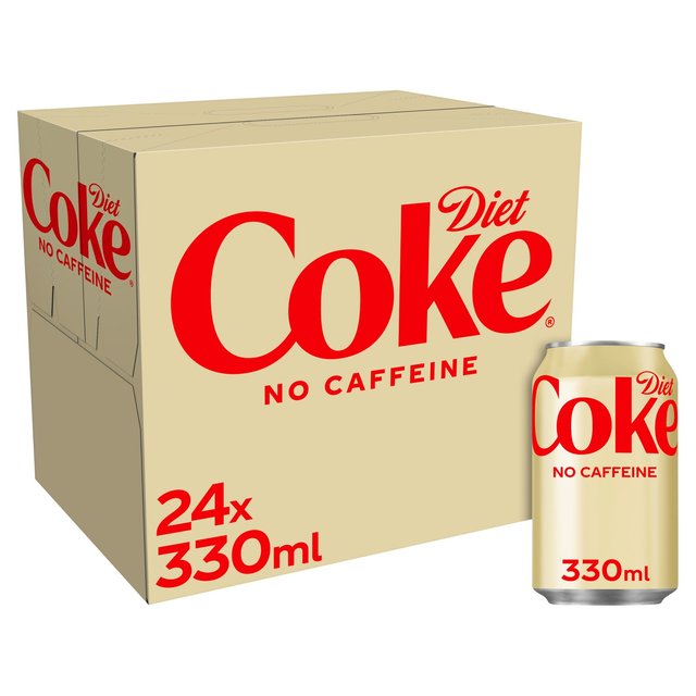 Coca-Cola Diet Coke Caffeine Free, 24 x 330ml