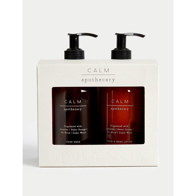 M & S Apothecary Calm Hand Wash and Lotion, One Size
