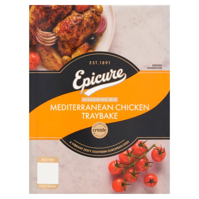 Epicure Mediterranean Chicken Traybake Recipe Mix, 30g