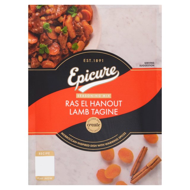 Epicure Ras El Hanout Lamb Tagine Recipe Mix, 30g