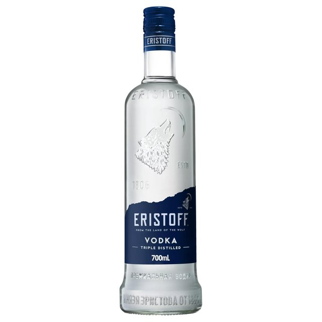 Eristoff Vodka, 70cl
