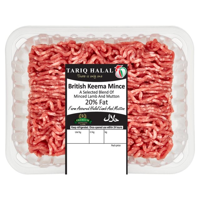 Tariq Halal Lamb and Mutton Mince, Typically: 500g