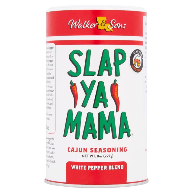 Walker & Sons Slap Ya Mama Cajun Seasoning White Pepper Blend, 227g