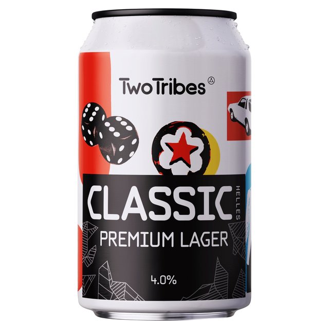 Two Tribes Classic Helles Lager, 330ml