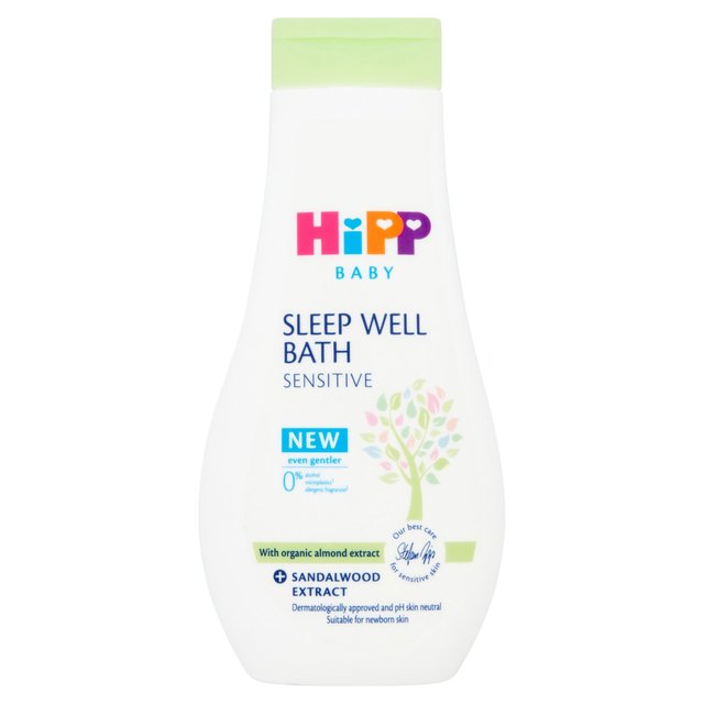 HiPP Sleep Well Baby Bath for Sensitive Skin, 350ml