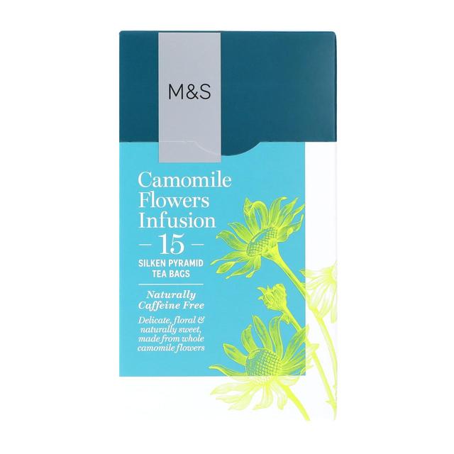 M & S Camomile Flower Infusion Tea Bags, 15 Per Pack