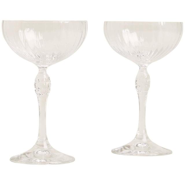 M & S Collection Set of 2 Decorative Champagne Saucers, 2 per Pack