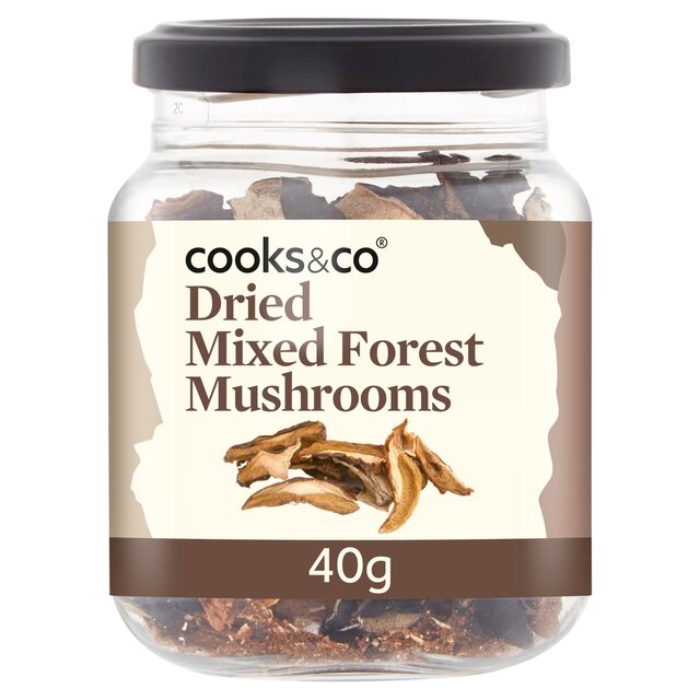 Cooks & Co Dried Mixed Forest Mushrooms 40g from Ocado