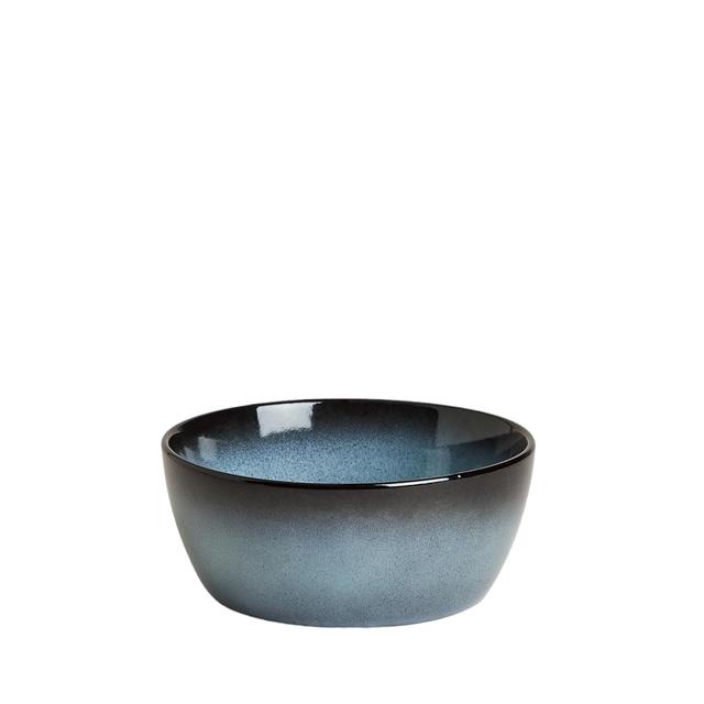 M & S Amberley Reactive Cereal Bowl, Navy