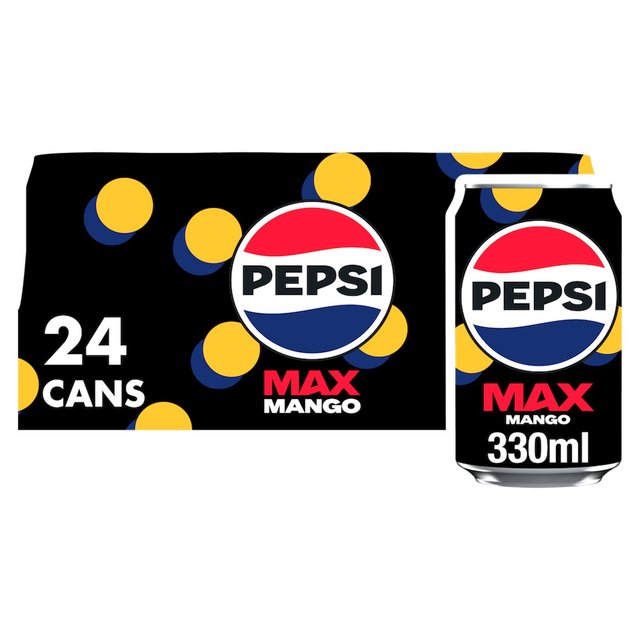Pepsi Max Mango, 24 x 330ml