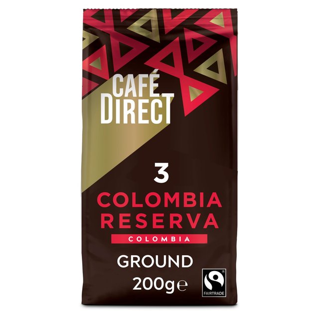 Cafedirect Fairtrade Colombia Reserva Ground Coffee, 200g