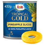 Dole Pineapple slices in juice cans