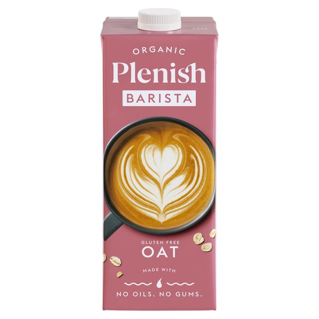 Plenish Organic Oat Barista Milk, 1L