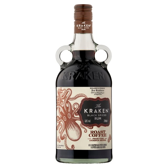 Kraken Black Spiced Rum Roast Coffee, 70cl